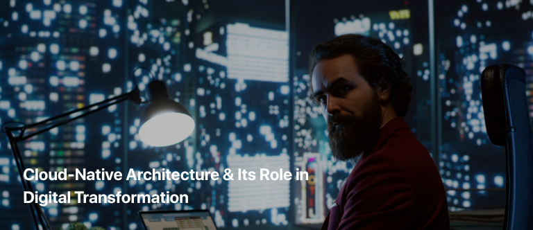Cloud-native architecture digital transformation infrastructure diagram