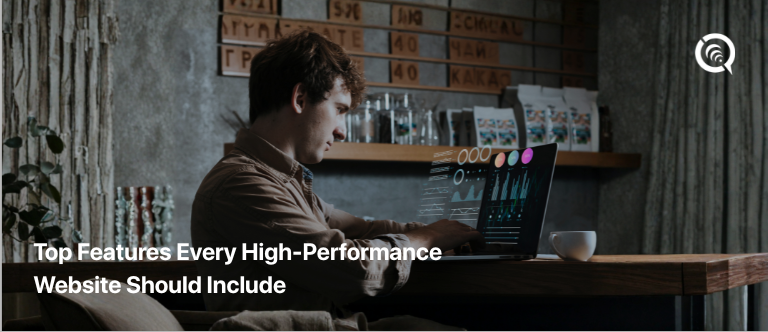 High-performance website features improving speed and SEO
