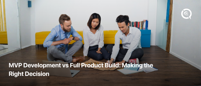 MVP Development vs Full Product Build comparison table for startups
