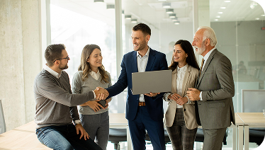 Client-focused blockchain consulting partnership